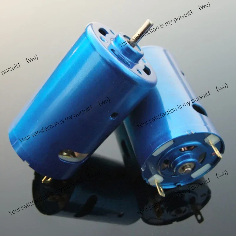 Suitable for RS-550 motor DC 12/18/24 V 30000RPM ultra high speed power, high torque, front ball bearings, gardening tools
