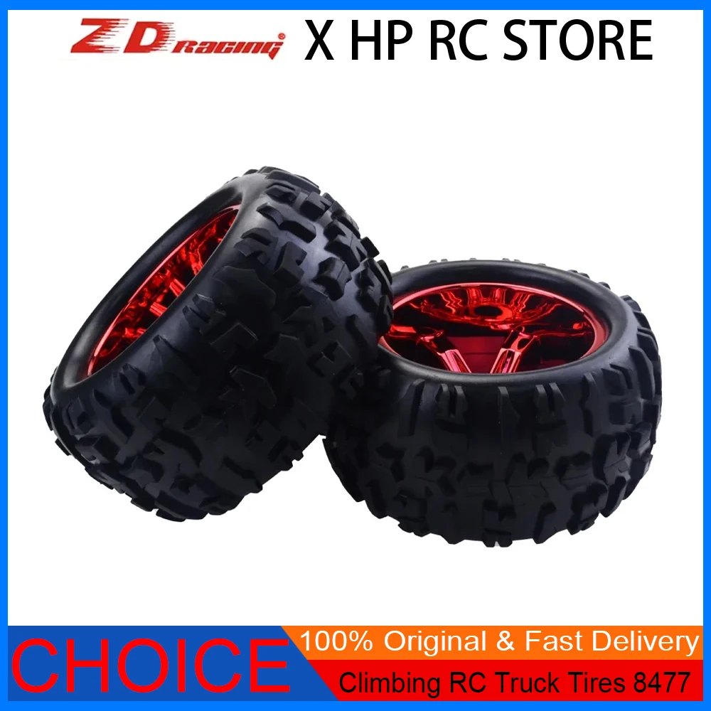 

ZD Racing 2 шт. 1/8 резиновые шины для альпинистских грузовиков 8477 совместимые с вентиляторами HSP TRAXXAS HPI E MAXX Savage Flux