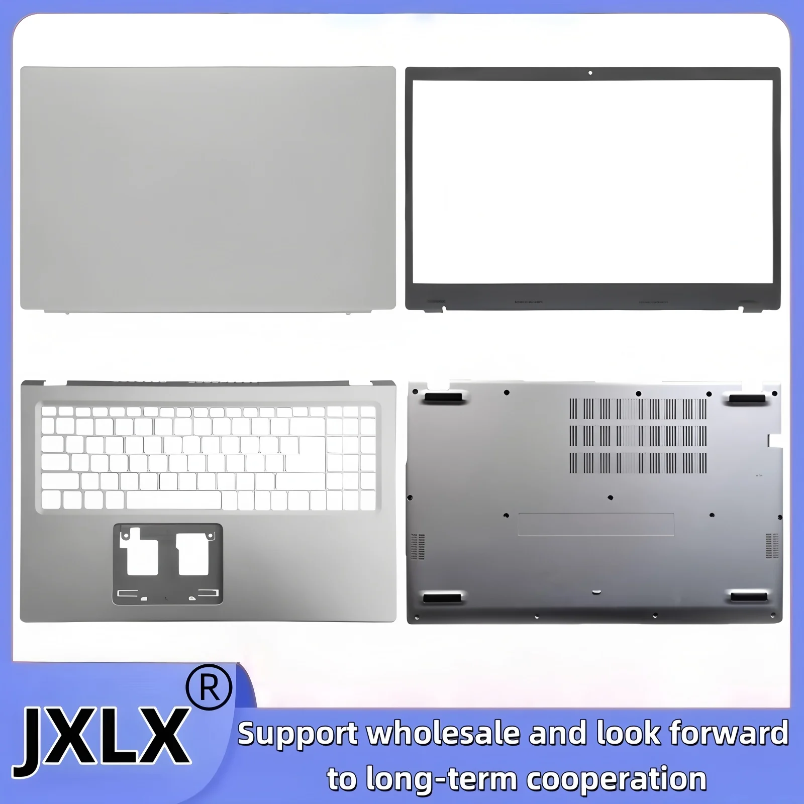 JXLX® New For ACER Aspire3  A317-33  A317-53  A317-53G A317-58G  A517-56G N20C6 Laptop LCD Back Cover/LCD Bezel/Palmrest/Bottom