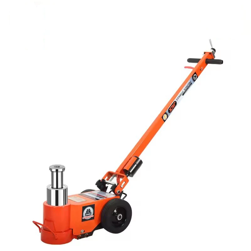 

CE Certified 50 Ton Folding Arm Air Truck Jack Alloy Steel High Quality 1 Year Warranty Customizable Color for Car Repair Tire