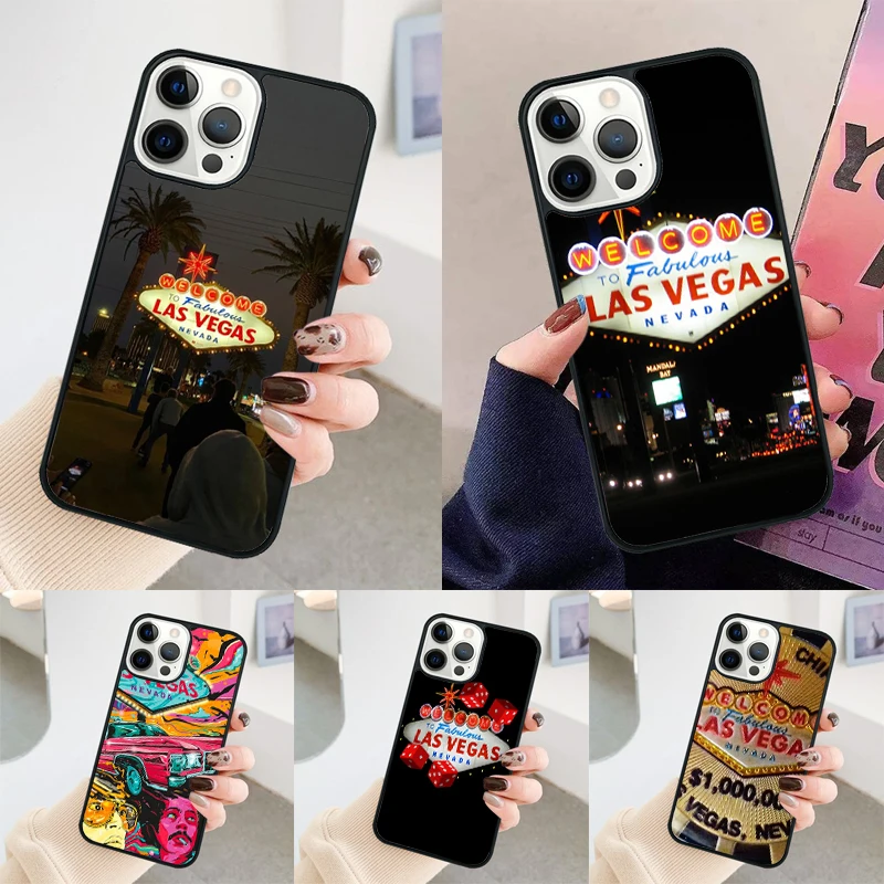 Las Vegas Nevada phone case Cover For iPhone 14 15 16 Pro Max SE 2020 coque For apple 11 12 13 Pro Max Mini 7 8 Plus