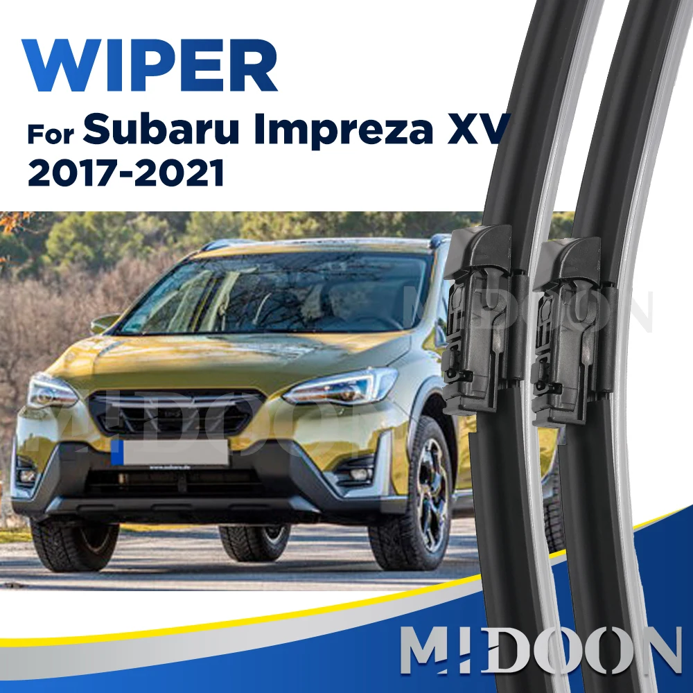 

Щетки стеклоочистителя MIDOON для Subaru Impreza XV GK GT 2017 2018 2019 2020, лобовое стекло, переднее стекло, 26 дюймов + 16 дюймов