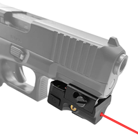 Rechargeable Tactical Pistol Light with Rail Aiming Lazer Pointer Green Red Blue Sight for Airsoft 20mm Rail Shooting