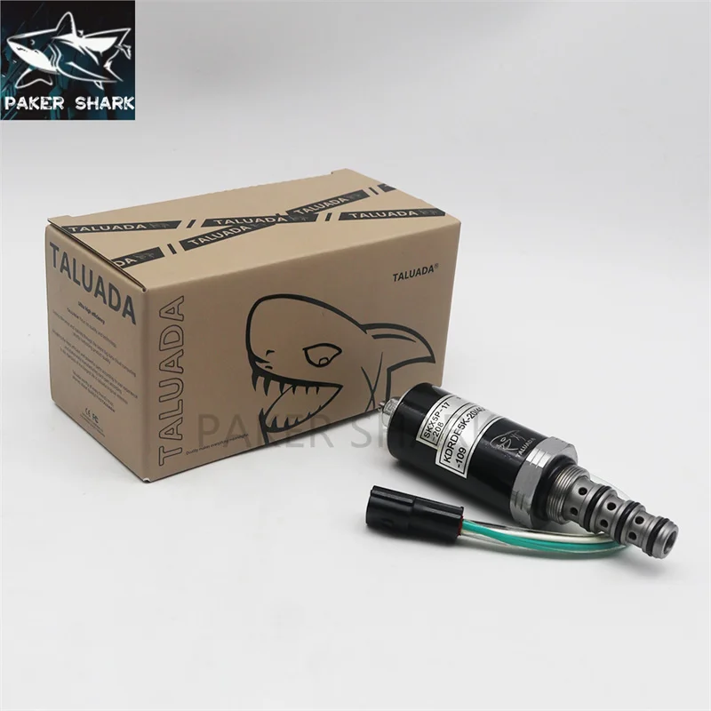 

For XCMG Kobelco Solenoid Valve R215-7 R210-7 Solenoid Valve KDRDE5K-20 40C07-109 Hydraulic Pump Proportional Solenoid Valve