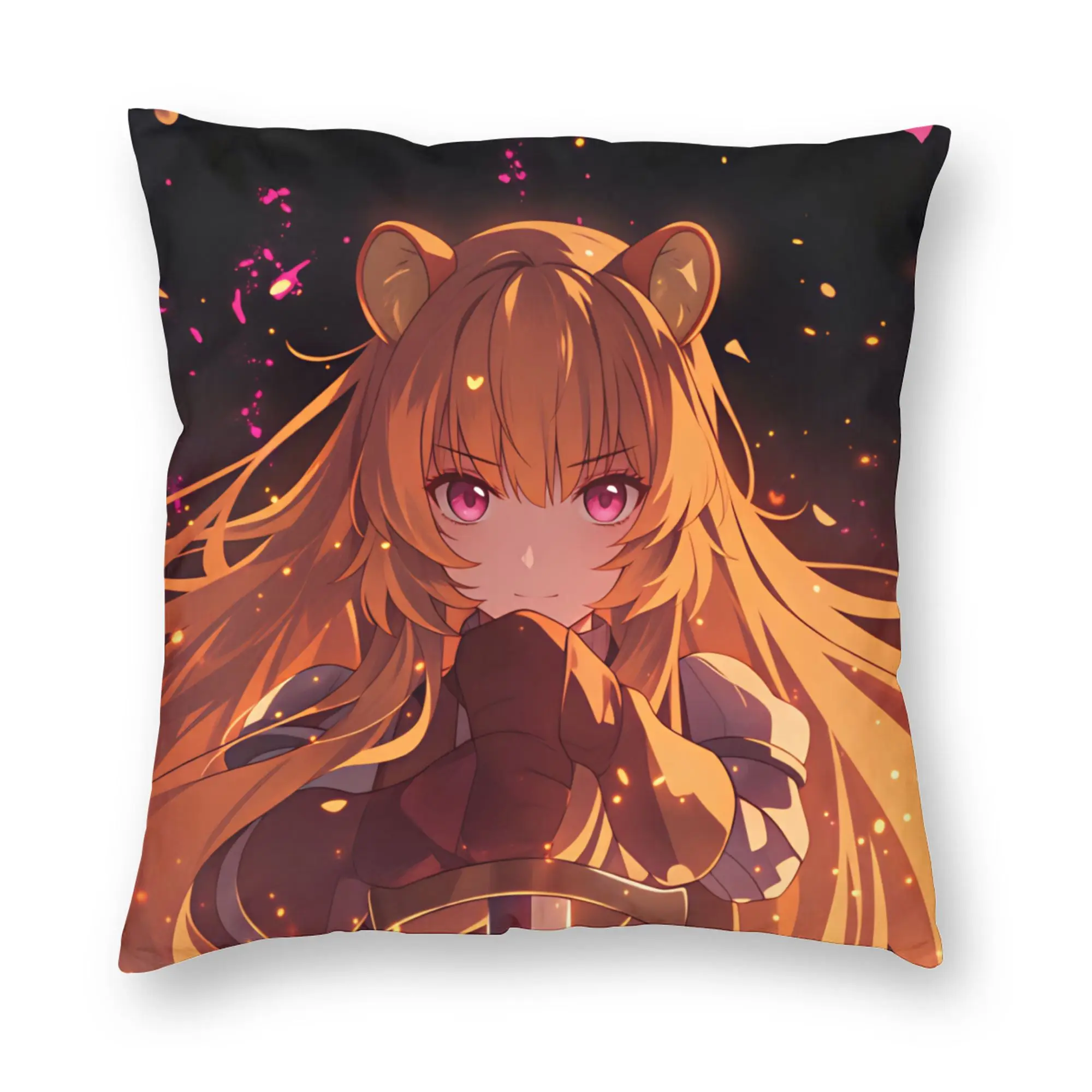 Наволочка Raphtalia S-Shield Hero TRotSH, индивидуальная наволочка, забавная наволочка для свадебной вечеринки и домашнего декора.