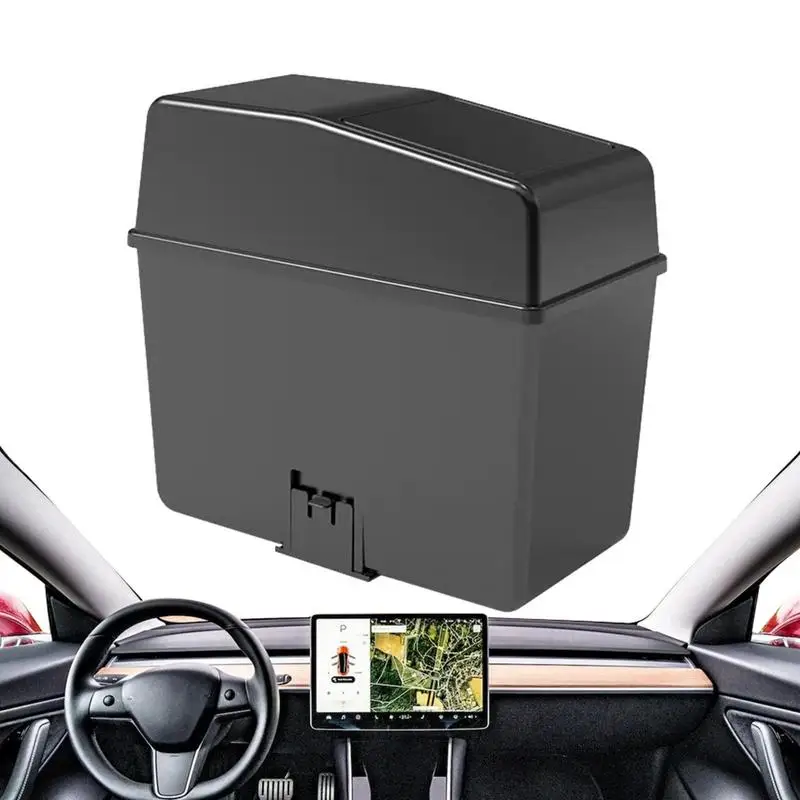 Car Garbage Bin Dustbin Organizer Automotive Organizer Garbage Box Trash Can Waterproof Garbage Container Vehicle supplies