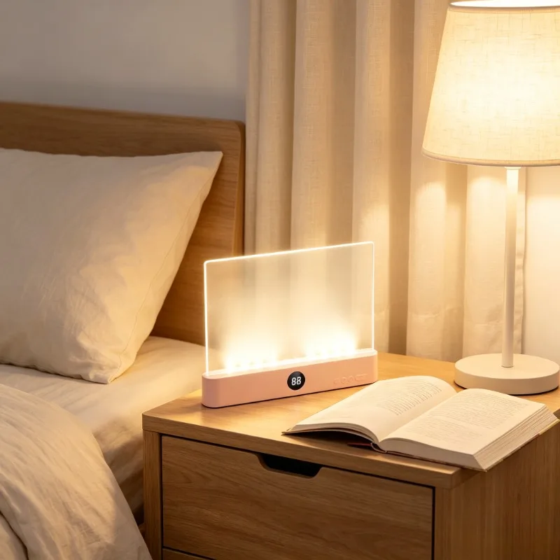 Book Light LED Night Light 2 in 1 3 Color Temperature Stepless Dimming USB Rechargeable Reading Light Rechargeable Night Light