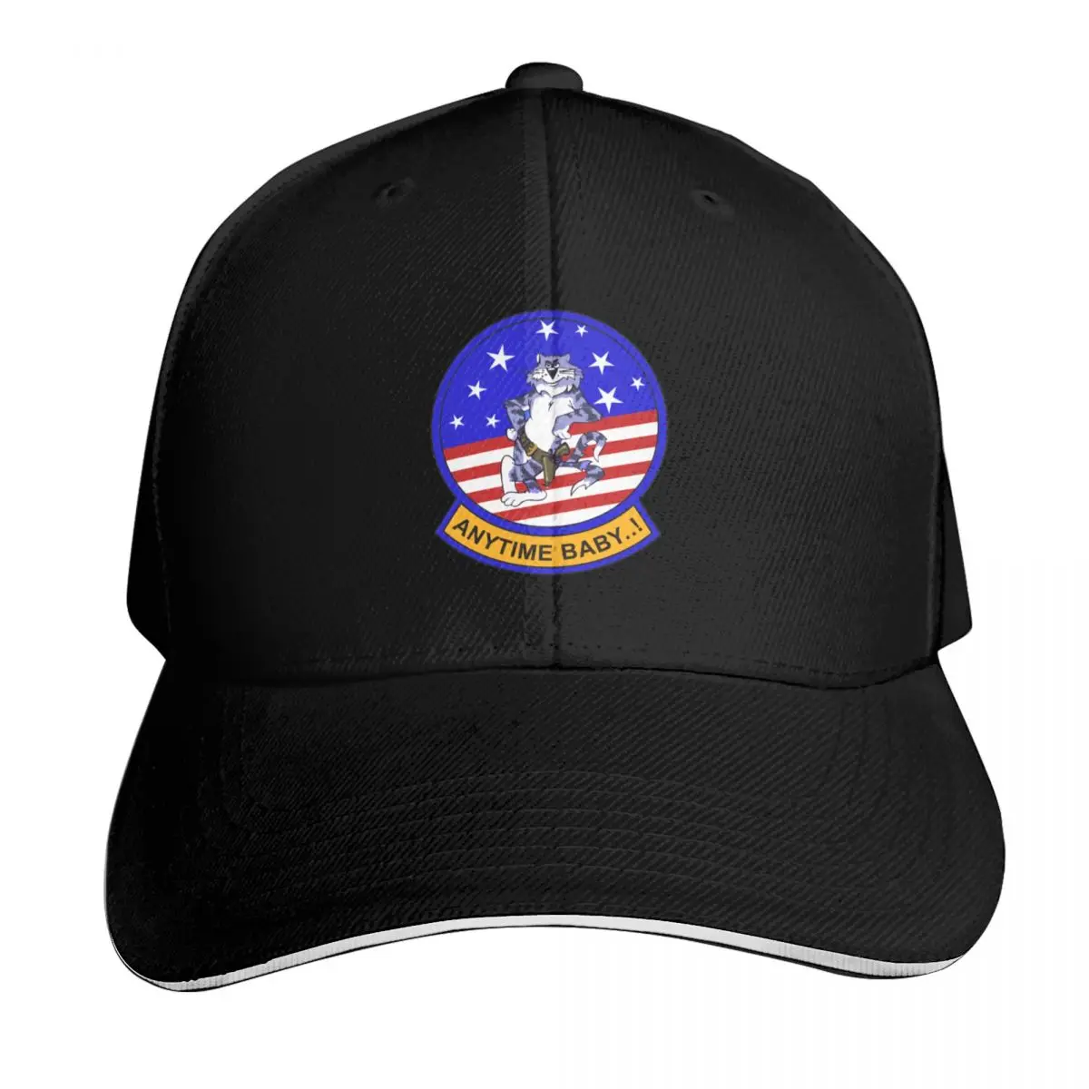 Anytime Baby F14 Tomcat Baseball Cap Winter hat Male hat Hood Golf Wear For Man Women's