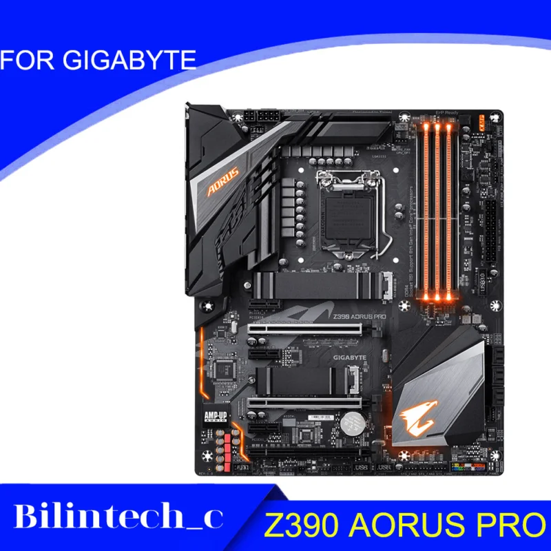 FOR GIGABYTE Z390 AORUS PRO DDR4 1151PIN 128GB z390 Motherbroad Test ok