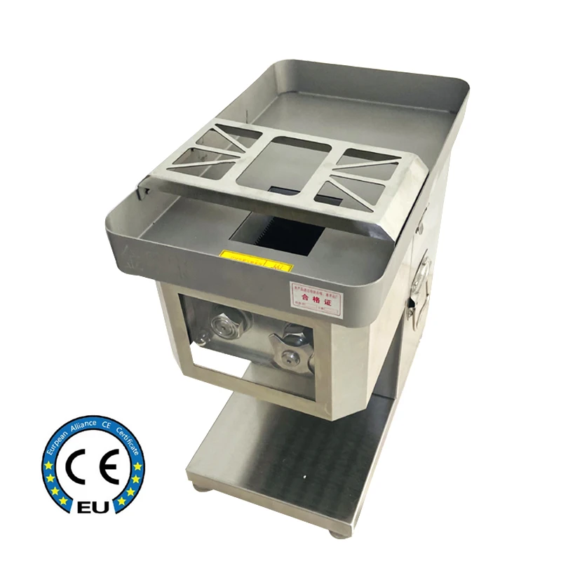 

Commercial Stainless Steel Fresh Meat Slicer Multifunctional Electric Meat Cutting Machine For Slicing Shredding And Diced Meat