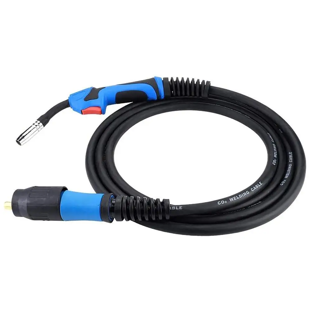 180A MIG Welding Torch Lightweight Flexible Hose Euro Connector Robust Construction