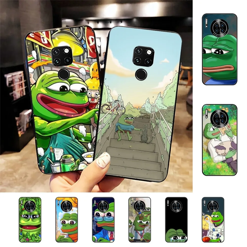 Sad Frog P-Pepe Phone Case For Huawei Mate 10 20 30 40 50 Lite Pro Nova 3 3i 5 6 SE 7 Pro 7SE