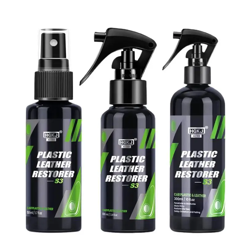 

50ml/100ml/300ml Car Refurbishment Agent Auto Interior Repair Agent Plastic And Leather Restore Car Clean Accessories