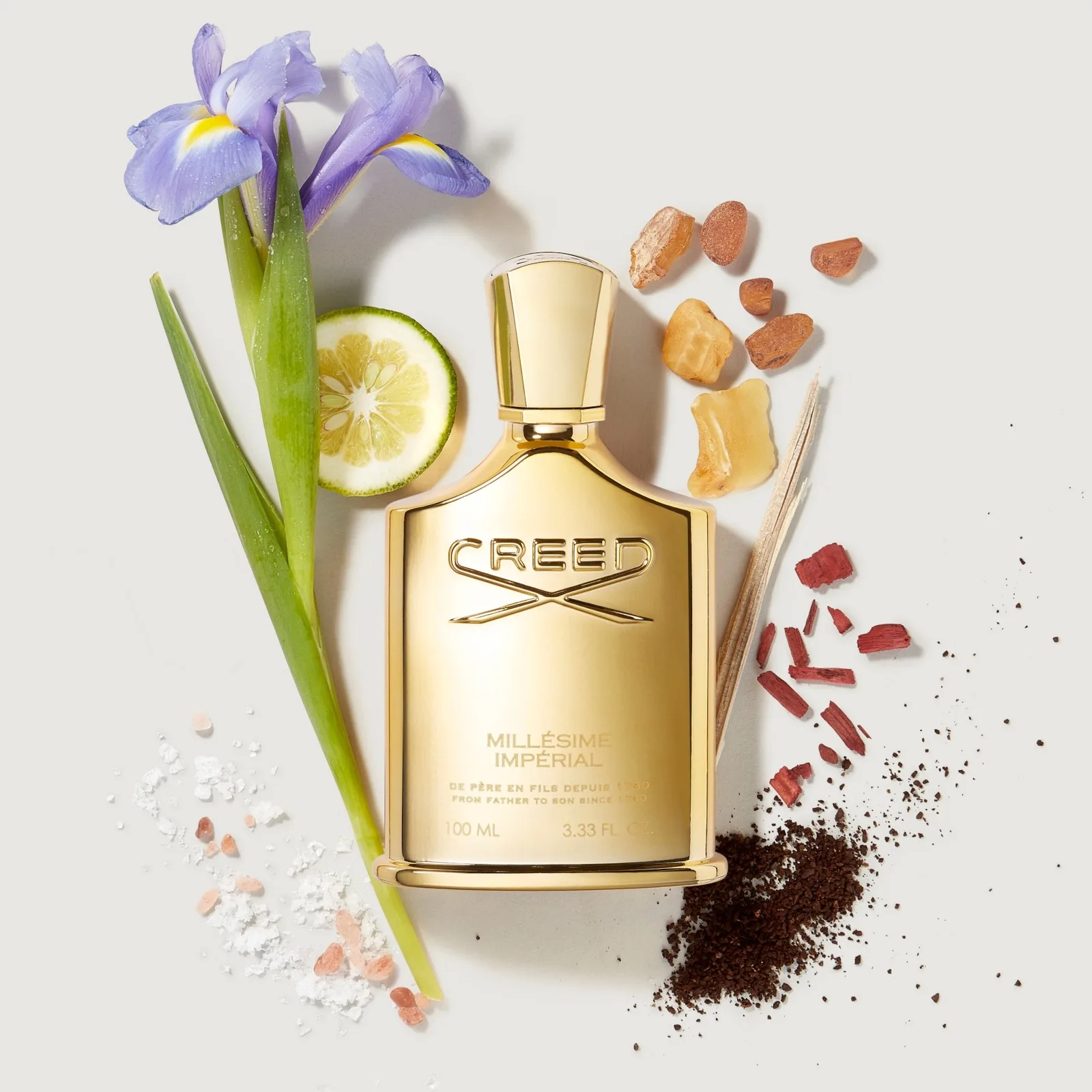 Creed Millésime Imperial Profumo unisex 3.4fl.oz/100ml, profumo fresco croccante floreale morbido, elegante regalo di San Valentino