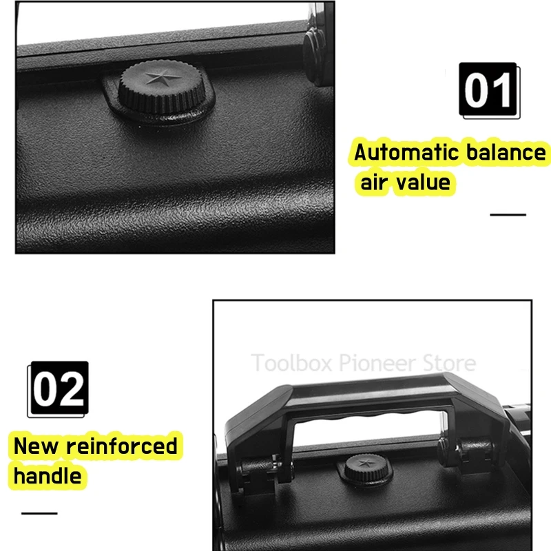 Imagem -06 - Caixa de Ferramentas Impermeável Esponja Case do Equipamento com Tampão de Espuma Caixa de Ferramentas de Proteção Mala de Plástico Rígida