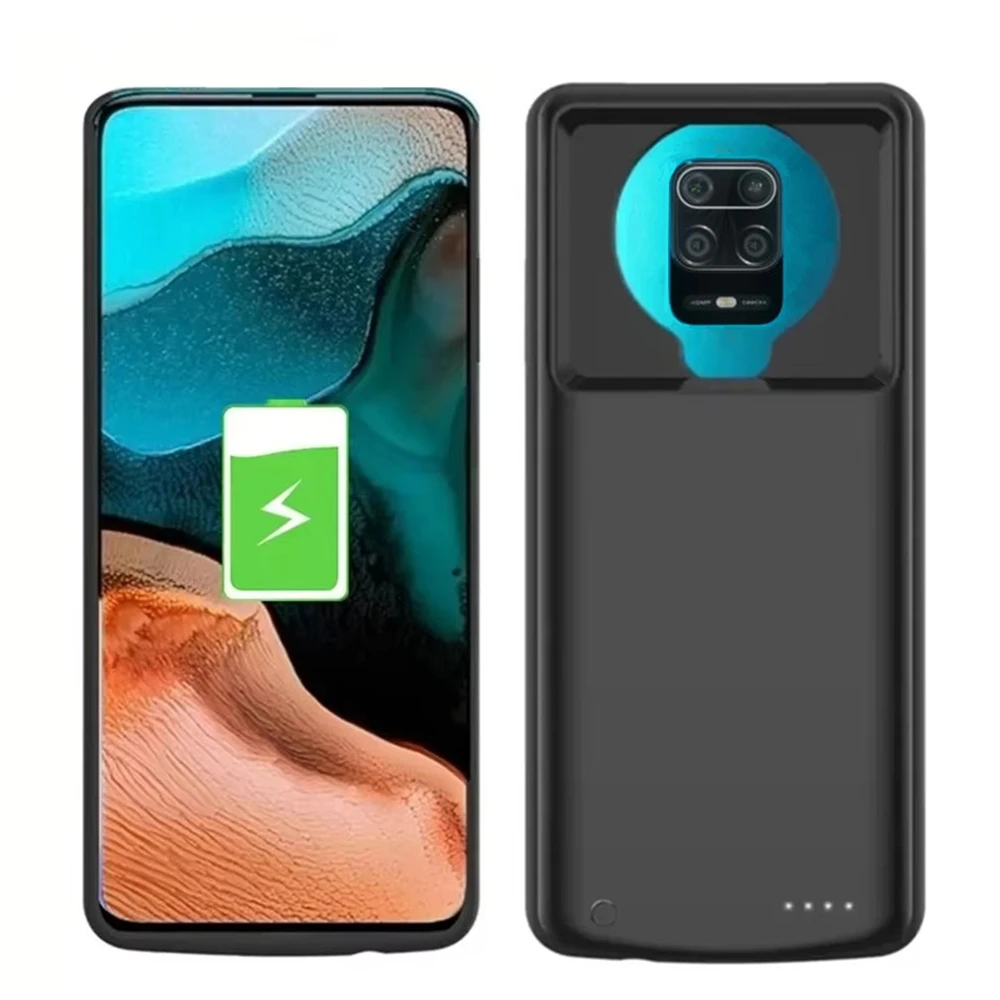 Powerbank Case For Xiaomi Redmi Note 9 Pro 4G Battery Cases 6800mAh Portable Charger Power Bank Cover For Redmi K30 Pro