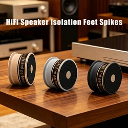 4pcs HiFi Speaker Isolation Feet Spikes DAC CD Player Anti-shock Absorber Foot Feet Pads Vibration Absorption Stands Spikes