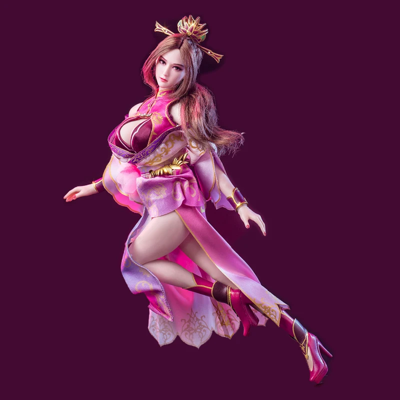 New arrivals FLAGSET 1/6 FS-G002 Three Kingdoms Warriors Diao Chan 12‘‘ plastic coated female doll