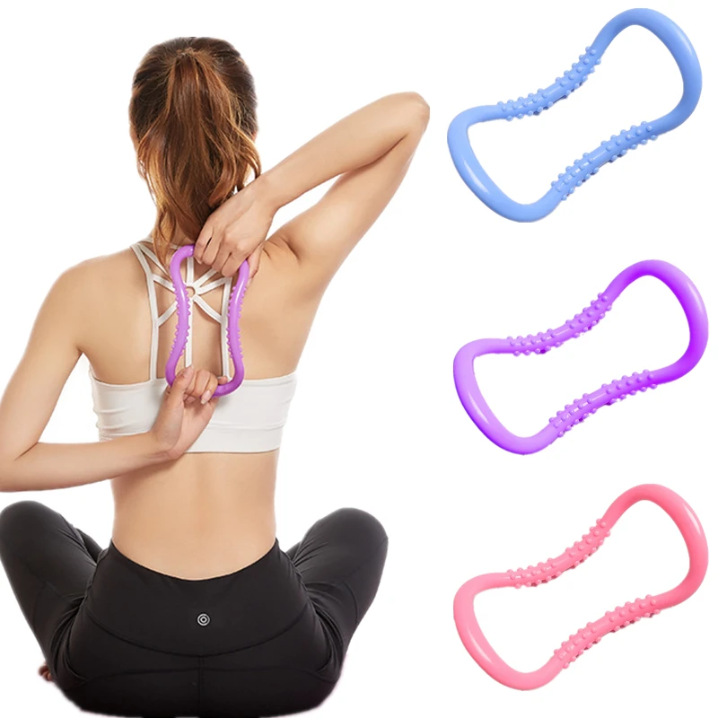 

Yoga Circle Ring Pilates Workout Massage Loop Open Waist Back Shoulder Shape Bodybuilding Home Gym Fitness Training Accessories