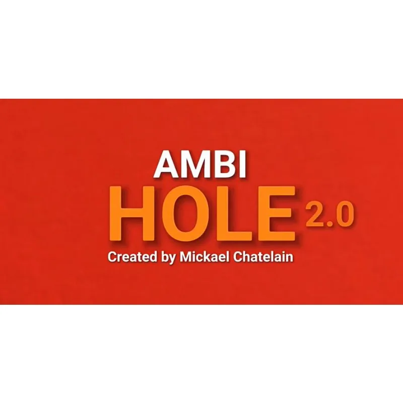 

Новинка: Магический трюк Микаэля Шателена Ambihole 2.0 – фокусы с картами, иллюзии, реквизит для профессиональных фокусников