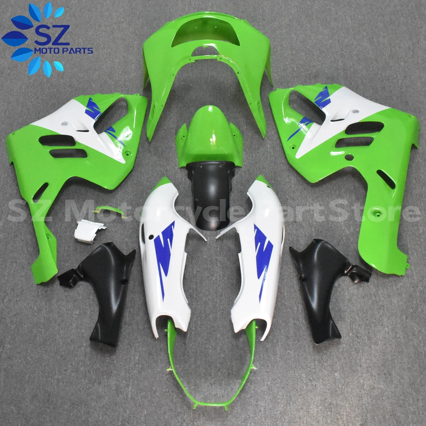 Fit For Kawasaki Ninja ZX9R 1994 - 1997 Motorcycle Fairing Bodywork Panel Kit Set ZX-9R ZX 9R 1995 1996 94 95 96 97