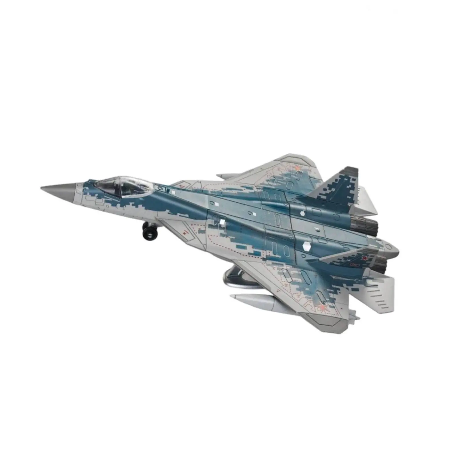 

Armored Vehicle Model Movable Building Blocks J-20 Fighter Jet DIY Assembly Collectible Display For Boys