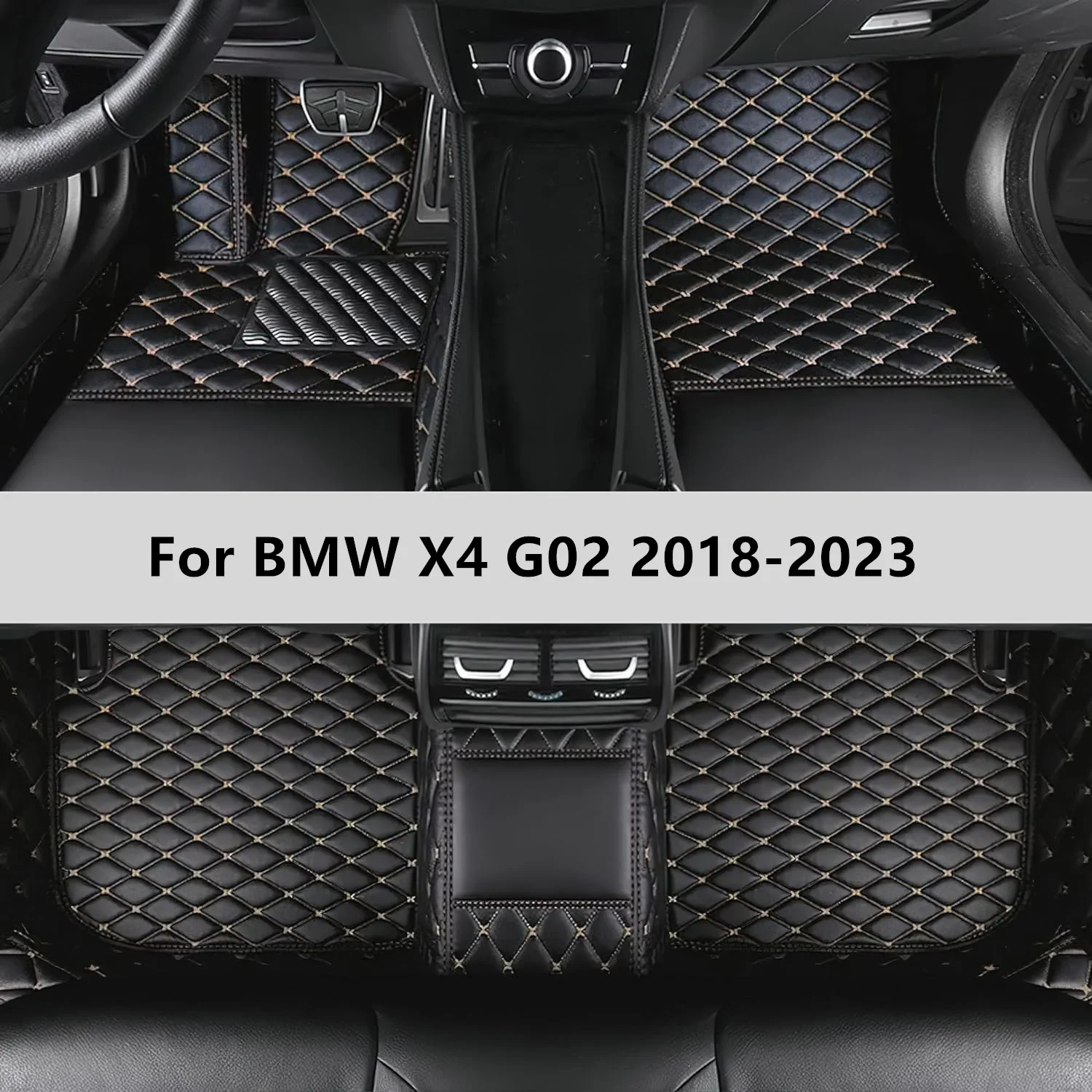 

Автомобильные коврики на заказ для BMW X4 G02 2018-2023, напольный коврик, автомобильные коврики, аксессуары для мужчин и женщин, аксессуары для интерьера