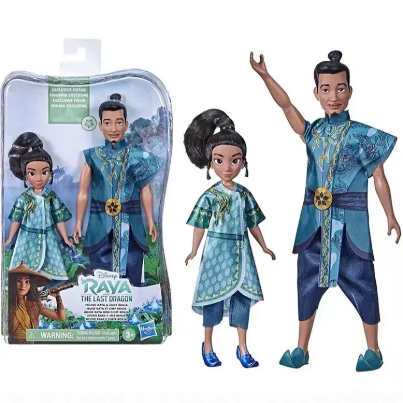 Hasbro Raya and Namaari Raya and The Last Dragon Young Father Fashion Dolls 2-Pack Figure Children's Toys Birthday Gift