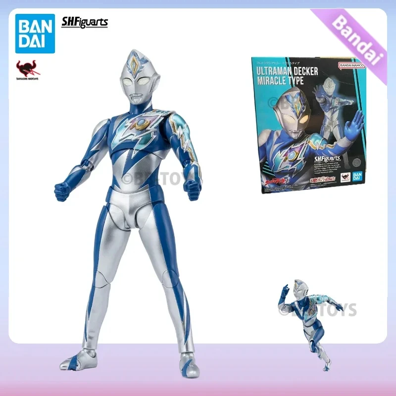 

In Stock Bandai S.H.Figuarts SHF Ultraman Series Decker Miracle Type Movable Anime Action Figure Collectible Original Box