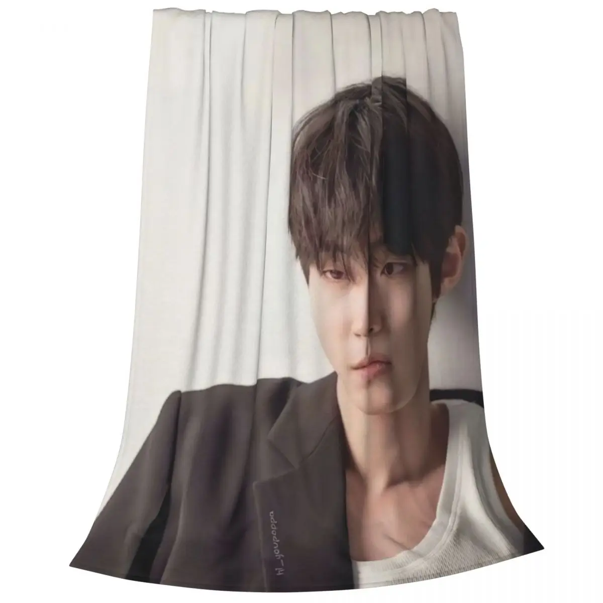 Hwang In Yeop blankets Warm Flange blankets Soft and comfortable blanket picnic blanket birthday gift