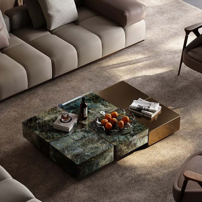 Bedroom Storage Coffee Table Nordic Transform Acrylic Aesthetic Side Table Standing Unique Mesa Auxiliar Lounge Suite Furniture