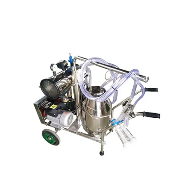Hot Sale Single Cow Electric Portable Milking Machine Including Motor and Bucket