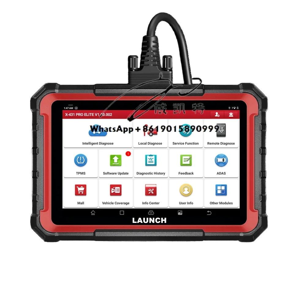 X431 PRO ELITE Car Full System Diagnostic Tools OBD OBD2 Scanner 32 Reset CAN FD DOIP Code Reader