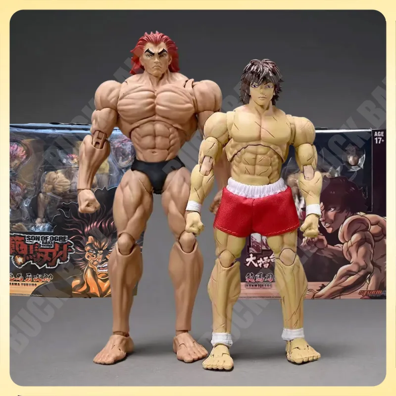 

Storm Toys Hanma Yujiro Baki Hanma Action Figure 1/12 Ko St Storm Toys Son Of Ogre Baki Hanma Model Toys Collect Hobbies Gift