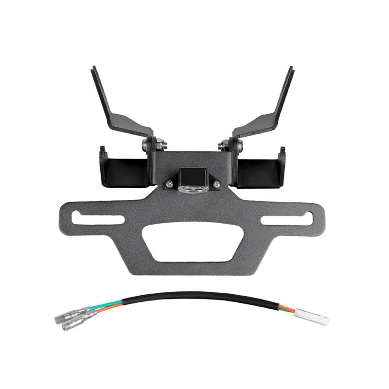 AU28-LED Plate Light Fender Eliminator Tail Frame License Plate Holder For Honda CB650R CBR650R 2021-2026 Motorcycle