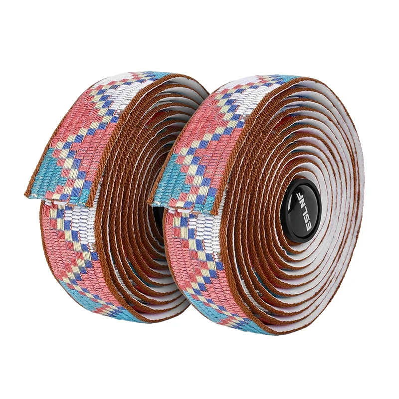 AliExpress NONE ESLNF High Elasticity Bicycle Handle Bar Tape Bike Handlebar Tape Cotton Anti-Slip Shock Absorber Cycling Handle Bar Tape