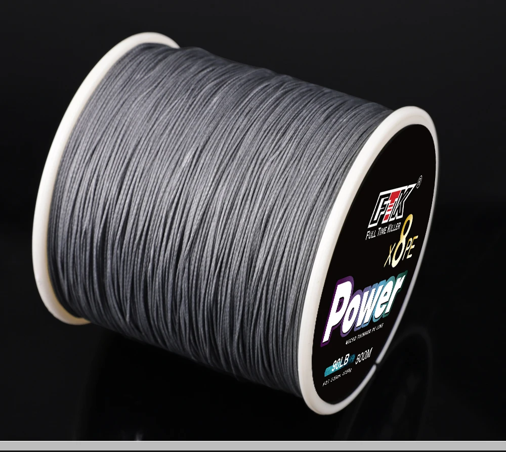 FTK 8 Geflochtener Draht 300m 0,8 # -10.0 # 15LB-110LB 5 Farben Geflochtene Angelschnur mit Hoher Abriebfestigkeit – Detail 13