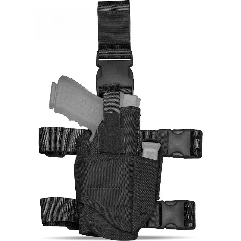 Funda Universal para pistola de mano izquierda y derecha, tornado, pierna caída, fundas para muslo, caza, Airsoft, Glock, soporte para pistola, riñonera