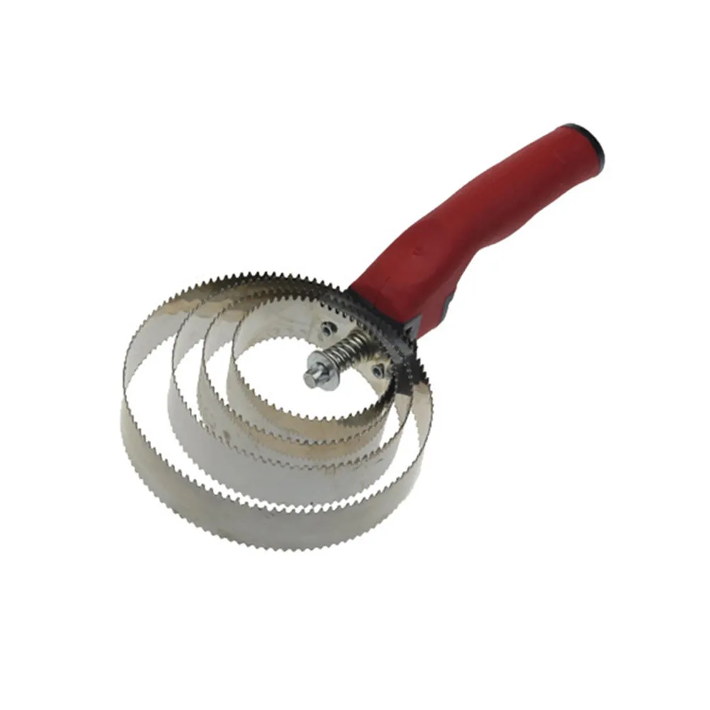 Cepillo de acero inoxidable para caballos, tipo Curry Comb, con cuarto anillo, ergonómico, con resorte, reversible, resistente, para eliminación de barro y pelo.