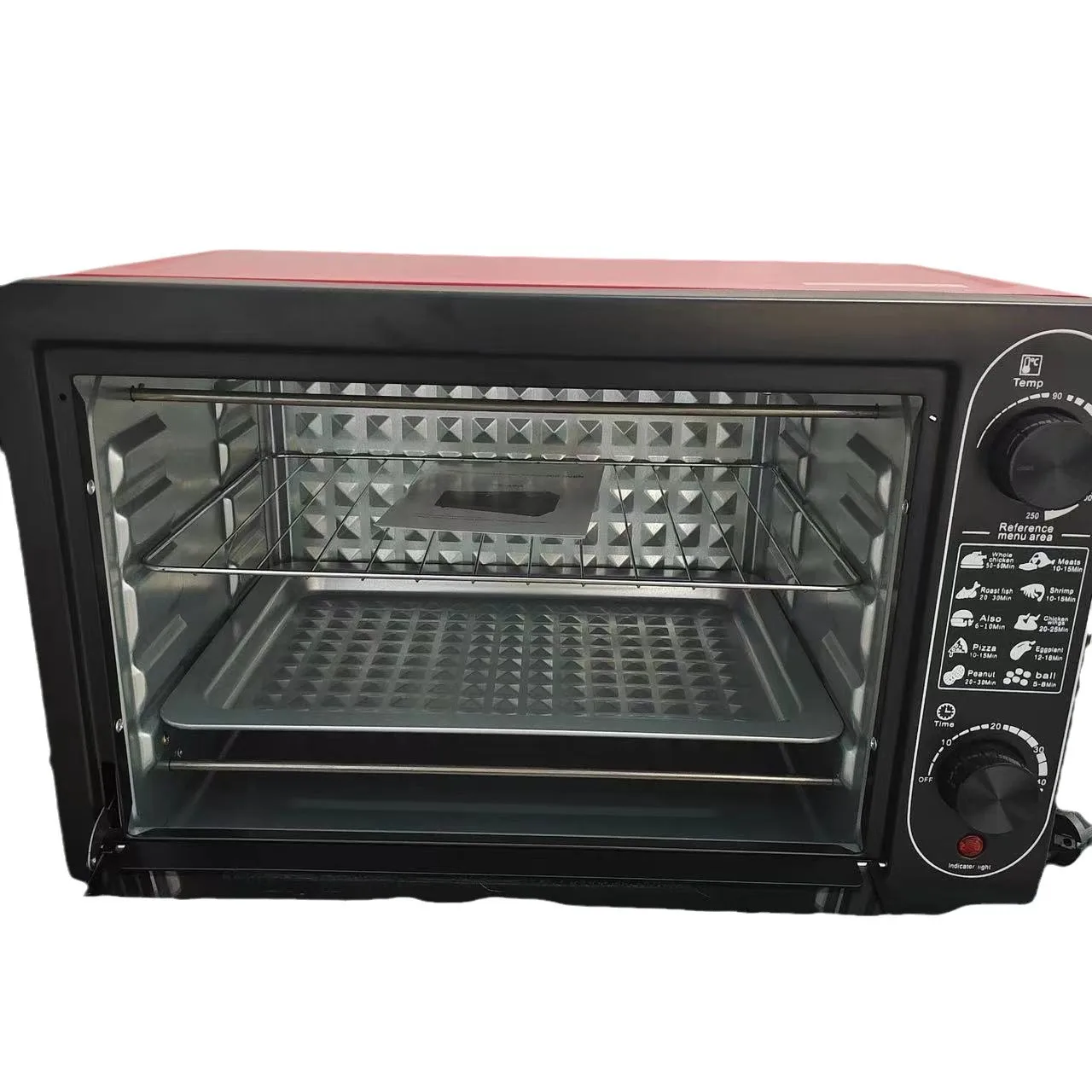 Large 48L Multi-Function Oven with Three Layers Heating Electric Metal Housing Cross-Border for Baking Household Use Wholesale