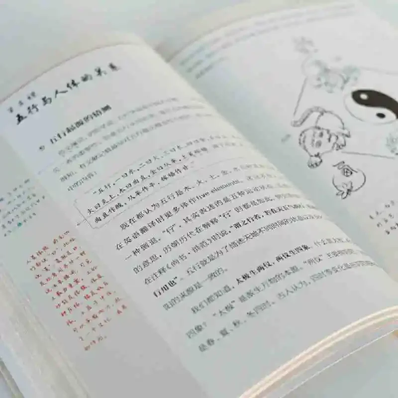 Zero-Basic Chinese Medicine 2nd Edition Traditional Chinese Medicine Health Fun Comics Simple Introductory Course Books