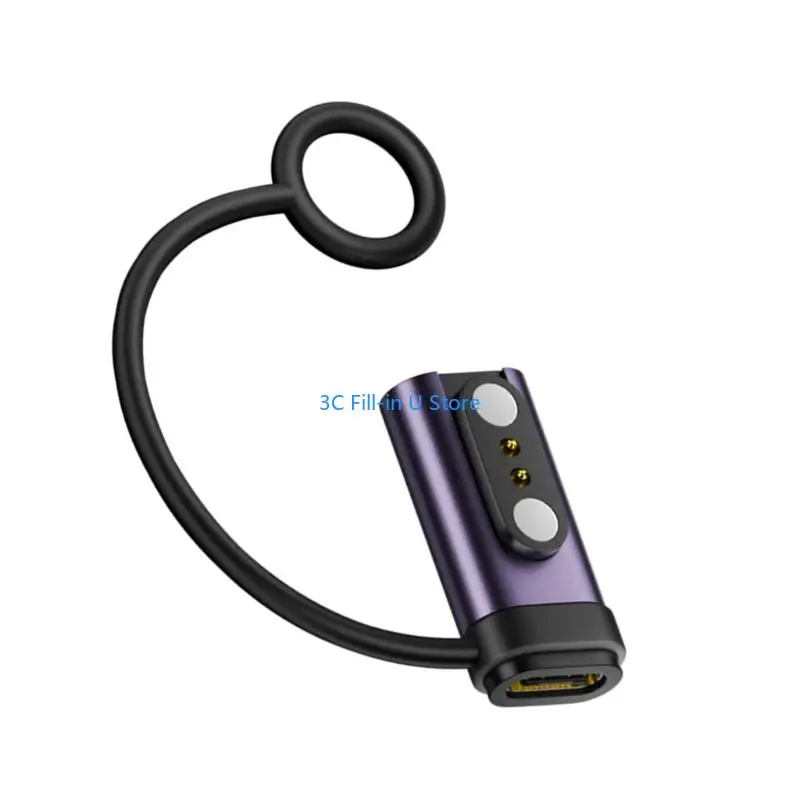 G8TA Type C To 2 Pin Converter Charging Adapter AR Glasses Chargers Connectors