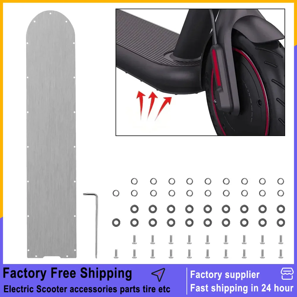 

Electric Scooter Battery Bottom Cover Stainless Steel For Xiaomi 4 Pro Kickscooter Stainless Chassis Shield Bottom Cover Parts