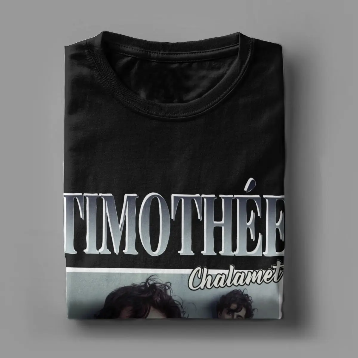 Timothee Chalamet Men T Shirts Vintage Tees Short Sleeve Round Collar T-Shirt Cotton Plus Size Clothes