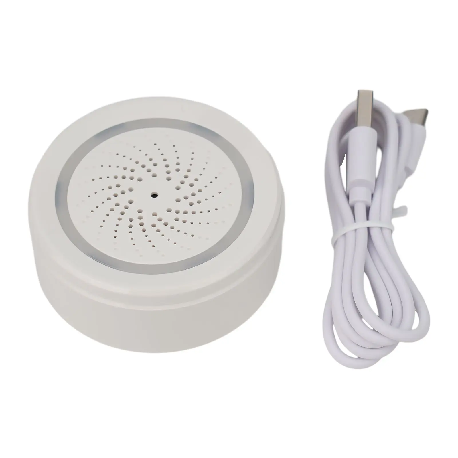 Tuya Smart Life WiFi USB 100DB Siren Alarm Detector Wireless Sound Light PIR Door Sensor Linkage Scenario Set