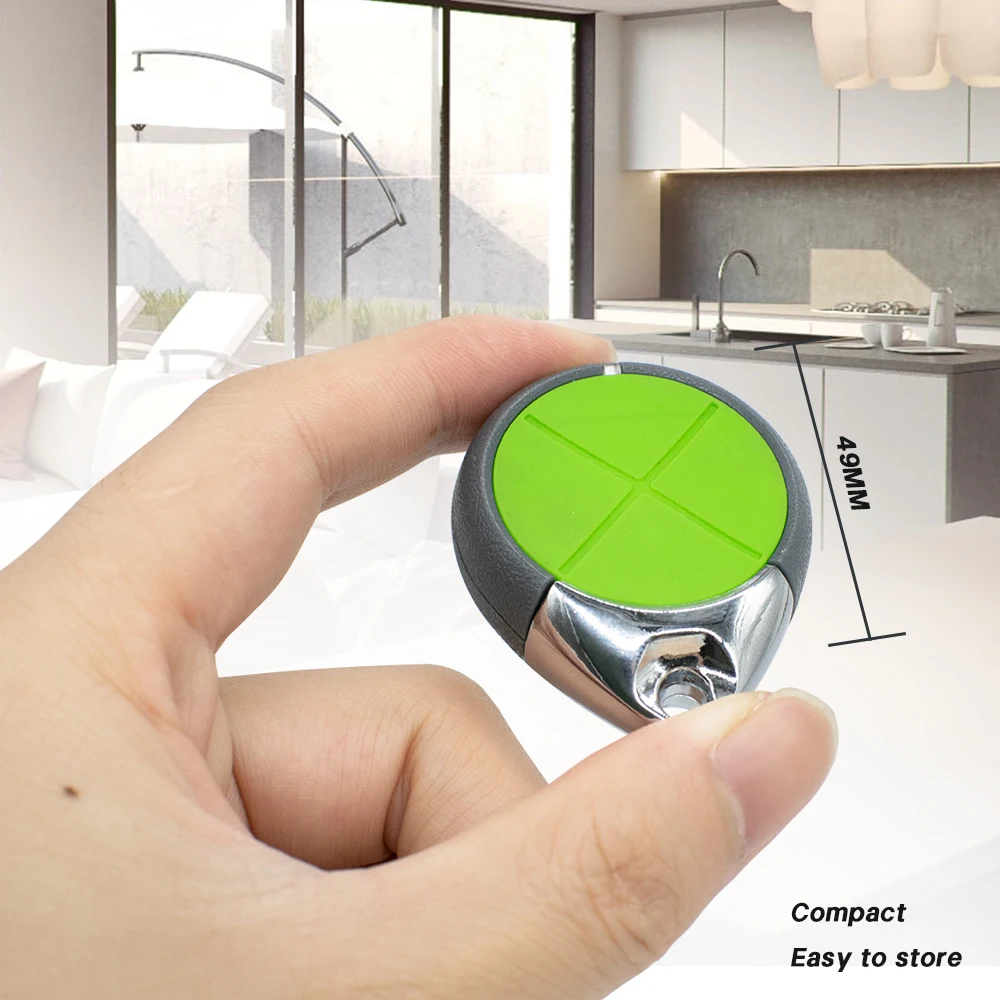 Merlin E970M 4-Button Garage Door Remote Control 434.54MHz Security+2.0 Rolling Code Key Fob for Garage Gate Opener Transmitter