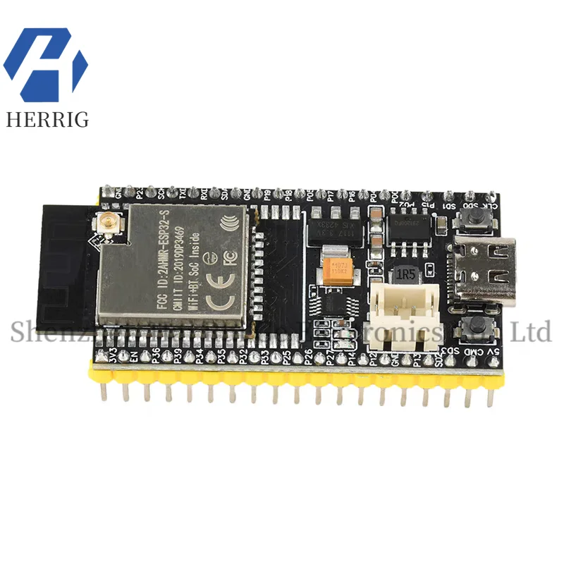 

ESP32-S Module: IPEX External Antenna, ESP32 WIFI Development Board Module, with battery Type-C interface