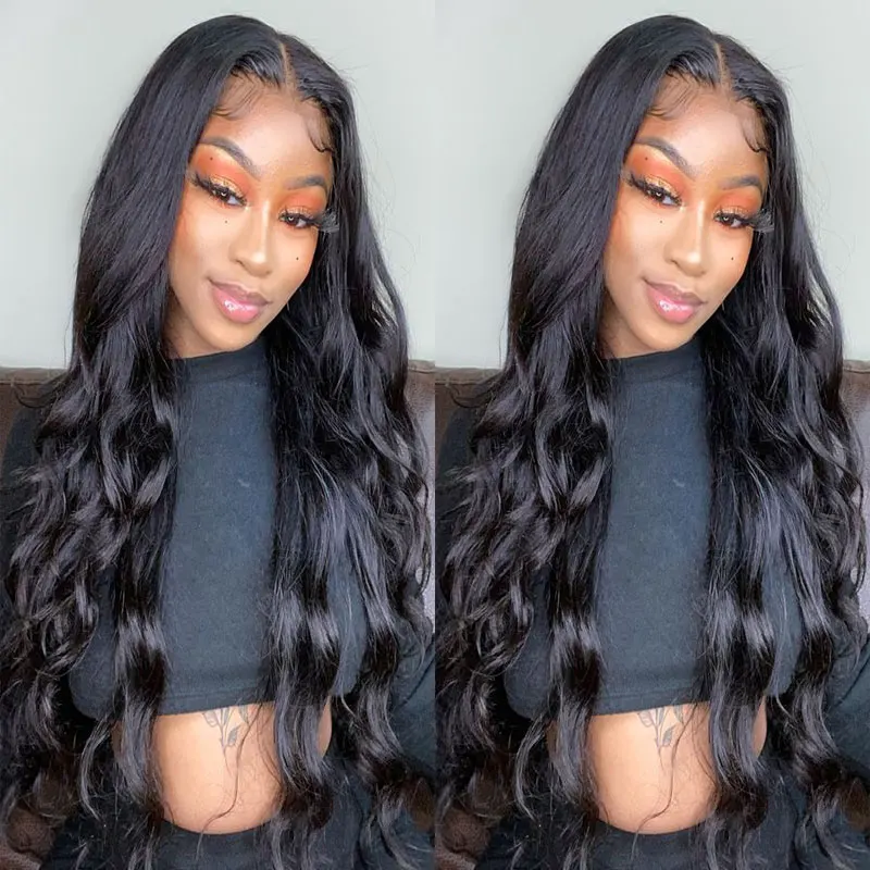 Bombshell Luxury Deep Wave Wig Synthetic Lace Front Wigs Glueless High Quality Heat Resistant Fiber Drag Queen For Women To Wear