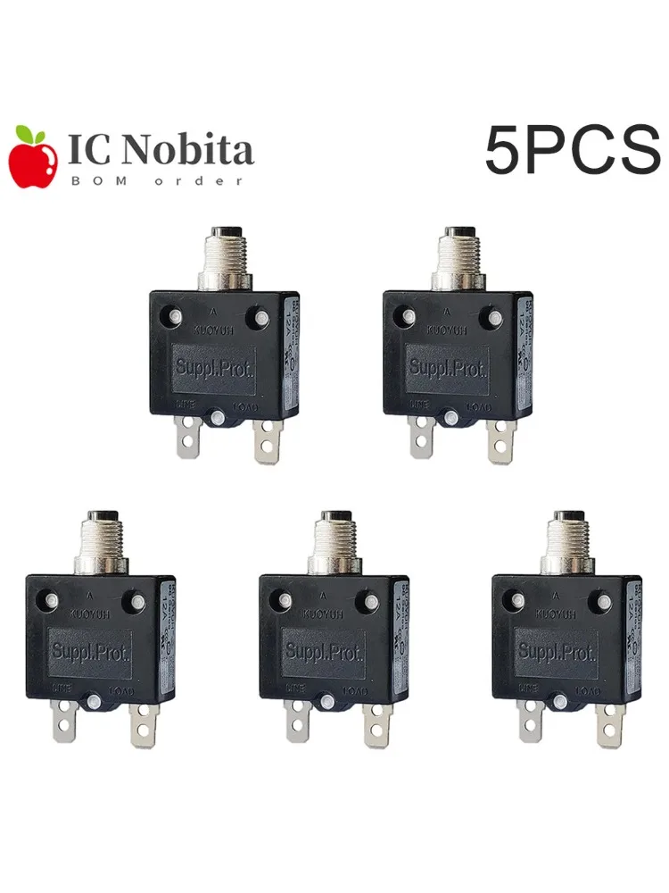 5 SZTUK KUOYUH Seria 98 Miniaturowy Wyłącznik Automatyczny Ochronny Przeciwzaduszeniowy 3A 4A 5A 6A 7A 10A 15A 20A 25A 30A 32A 35A 40A 50A — zdjęcie produktu 7