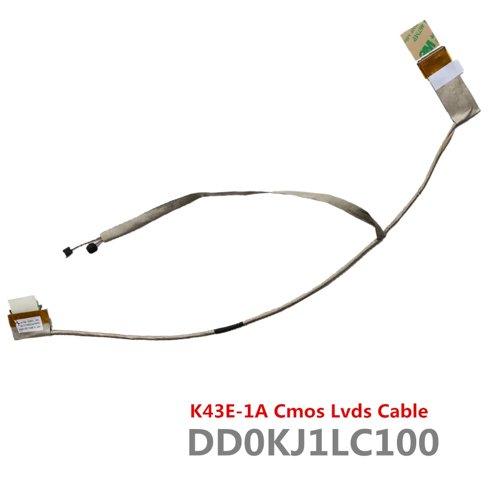 

DD0KJ1LC000 For ASUS A43 K43 K43E K43S K43SA K43SJ K43SV A43S X43S LCD Lvds Cable